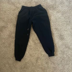 Black sweatpants, size small